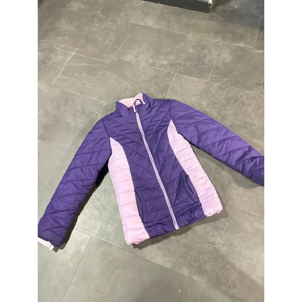 Rougemont Purple & Pink Quilted Jacket‎ Warm Cozy Winter Outerwear D-3